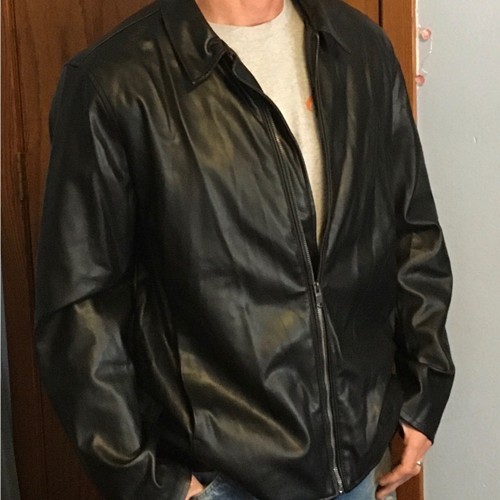 Alfani Leather Jacket